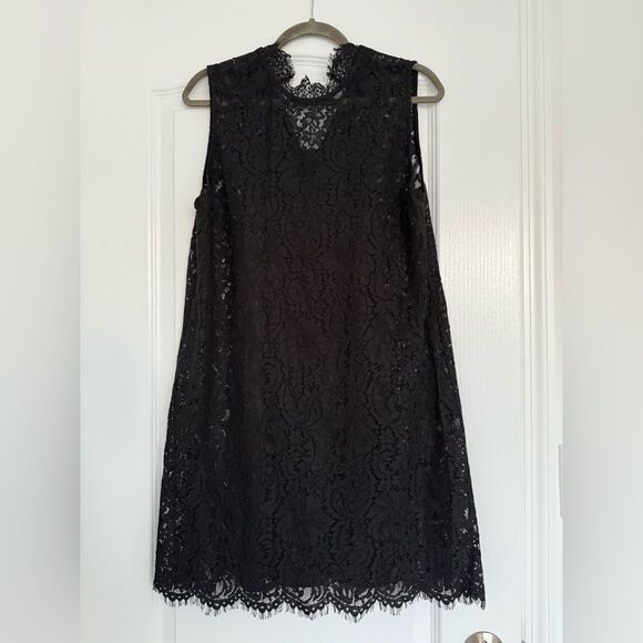 MNG CHIC Black Lace Dress - Picture 1 of 5